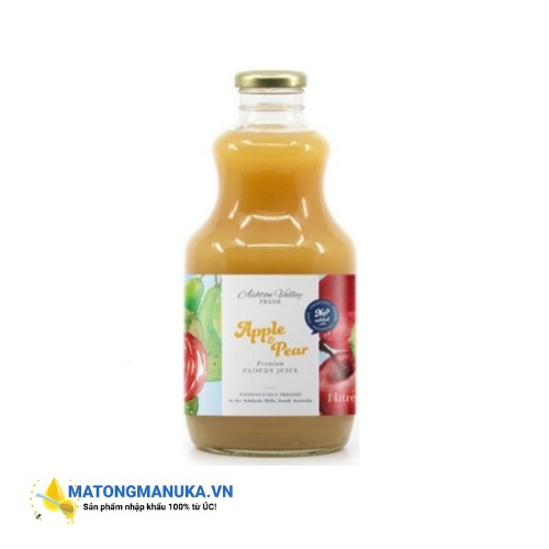 Nuoc le va tao tuoi ep duc nguyen chat khong them duong 1l Cloudy Apple Pear