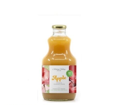 Nước táo tươi ép đục nguyên chất không thêm đường 1l (Cloudy apple)