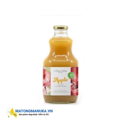 Nuoc tao tuoi ep duc nguyen chat khong them duong 1l Cloudy apple