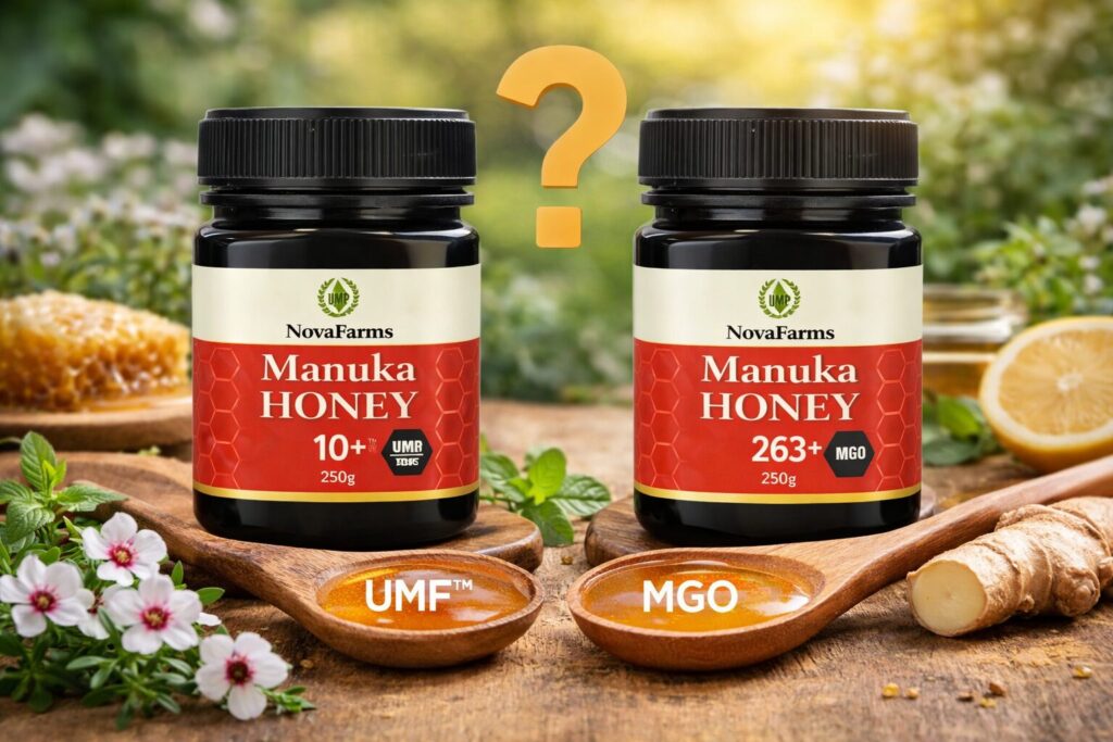 UMF và MGO khác nhau như thế nào trong mật ong Manuka