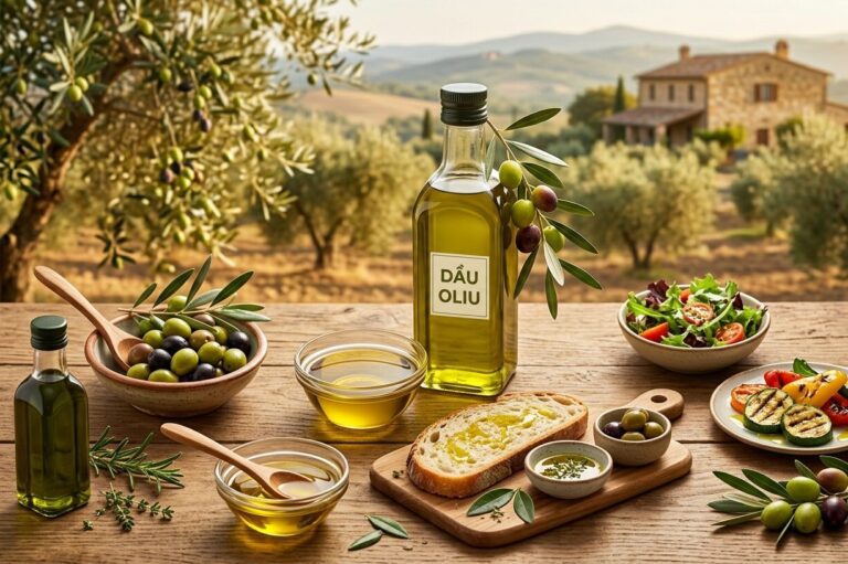 Dầu Oliu Là Gì? Công Dụng, Các Loại Và Cách Dùng Dầu Oliu Đúng Cách