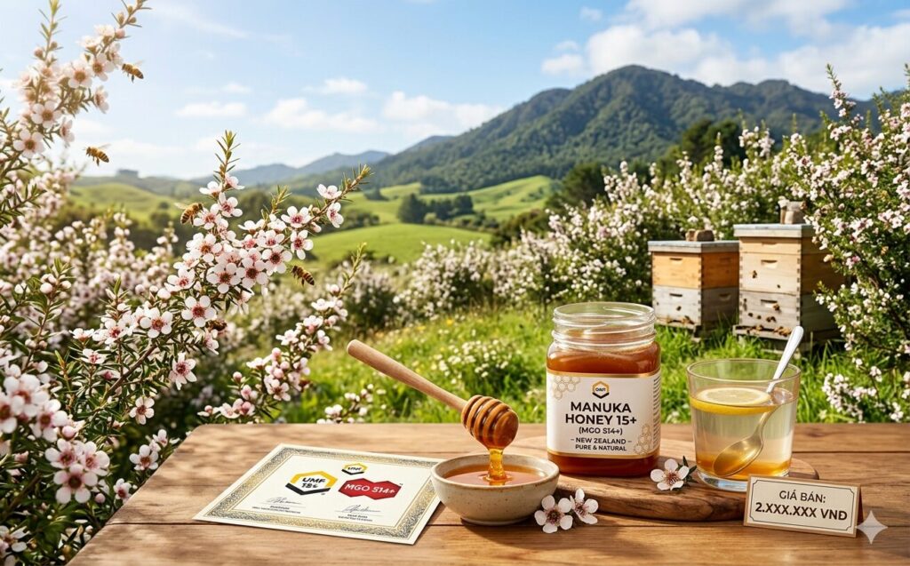 Mật Ong Manuka 15+ Là Gì? Công Dụng, Cách Dùng Và Giá Bán Mới Nhất
