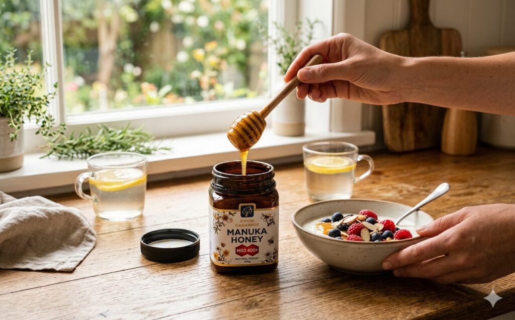 Cách sử dụng mật ong Manuka đúng cách