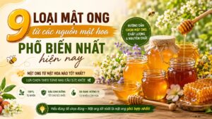 mat ong tu cac loai hoa